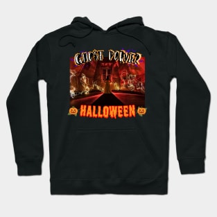 Ghost power on Halloween Hoodie